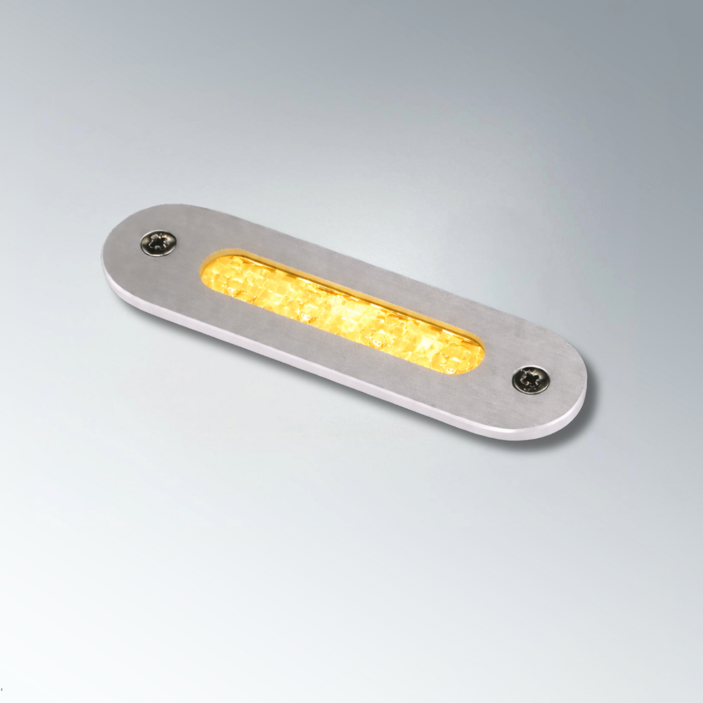 Lampe de courtoisie à LED série 1039 24 V Titan Aluminium Lumière blanche