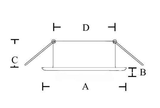 Downlight 5583 Weiß Aluminium