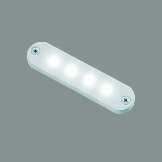 LED Courtesy Light 1010 White Aluminum Series