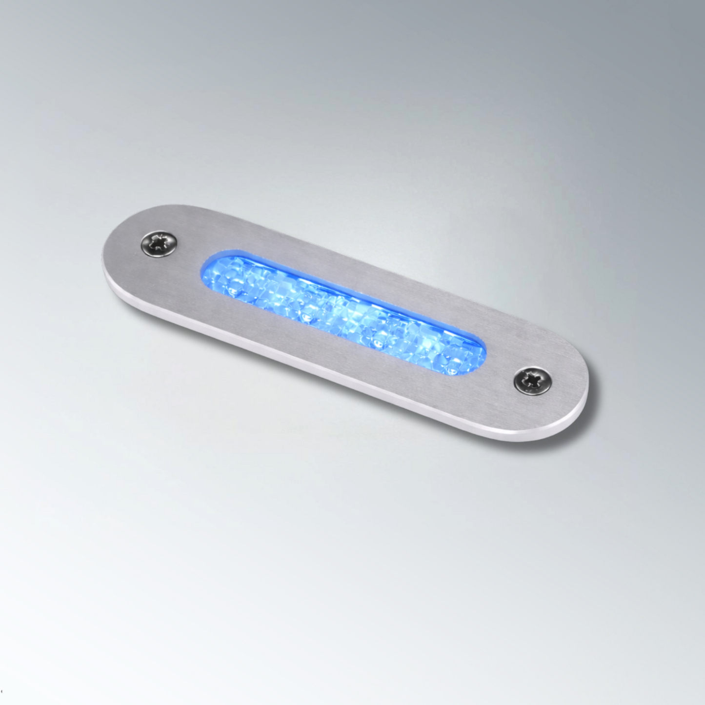 Lampe de courtoisie à LED série 1039 24 V Titan Aluminium Lumière blanche