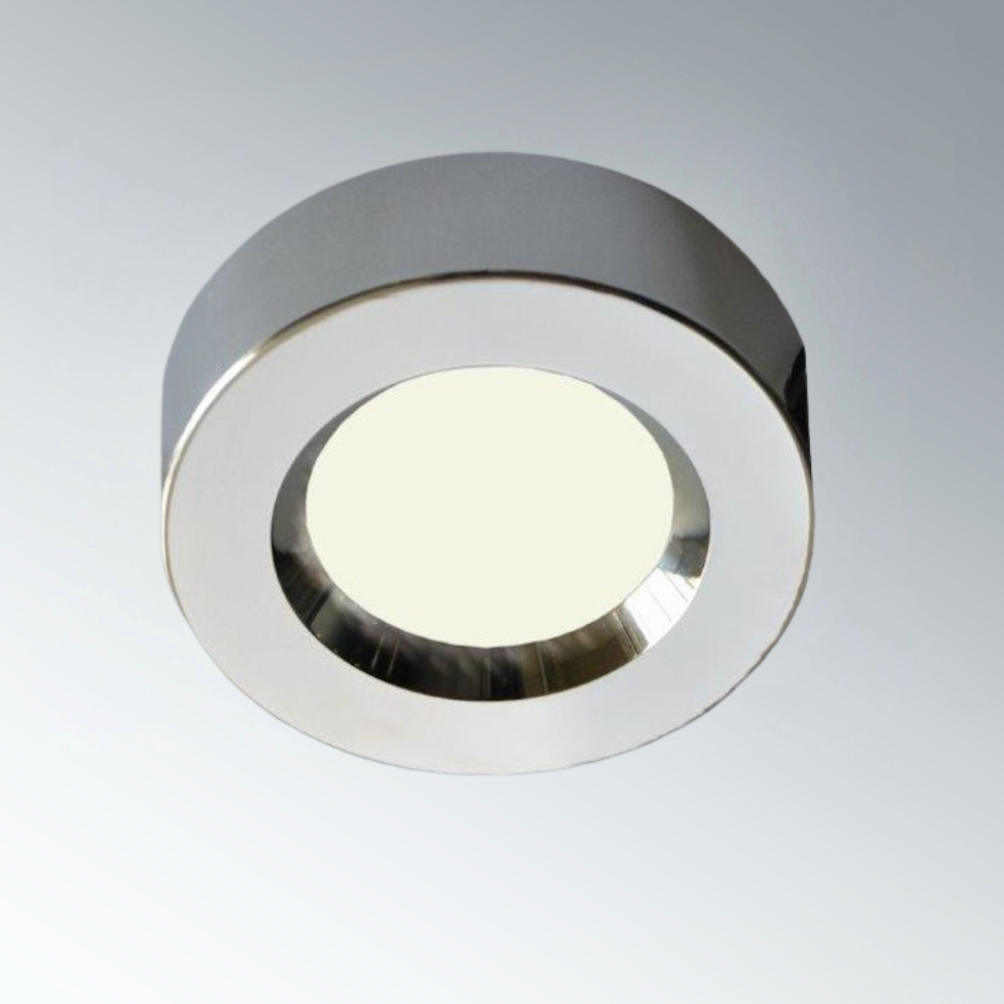 Downlight 5521-02 zur Oberflächenmontage 12V -Edelstahl-