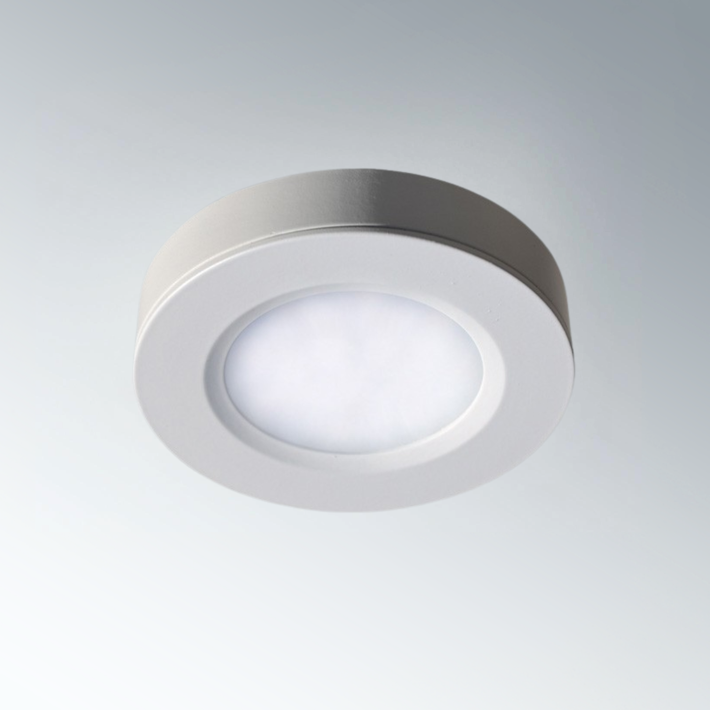 Downlight 5581-02 12V Weiß Aluminium - zur Oberflächenmontage