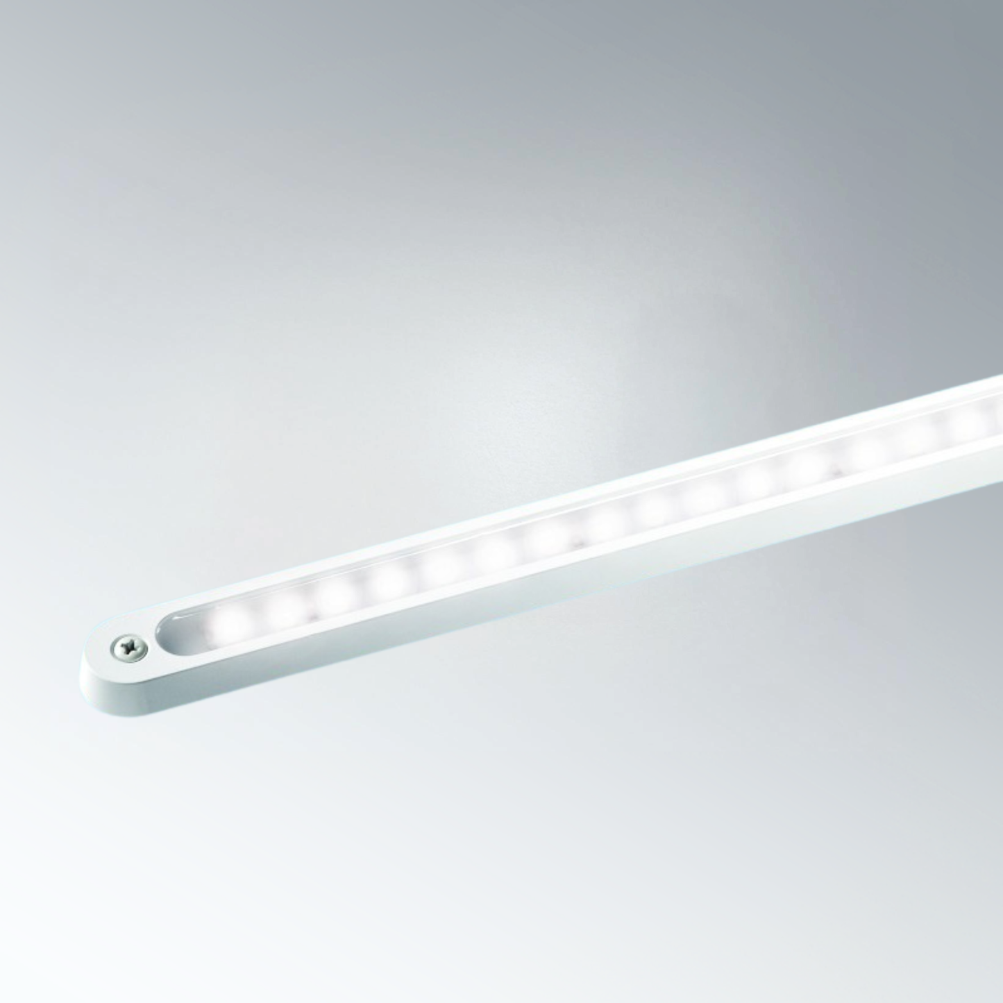 Boom LED 6030 weißes Aluminium