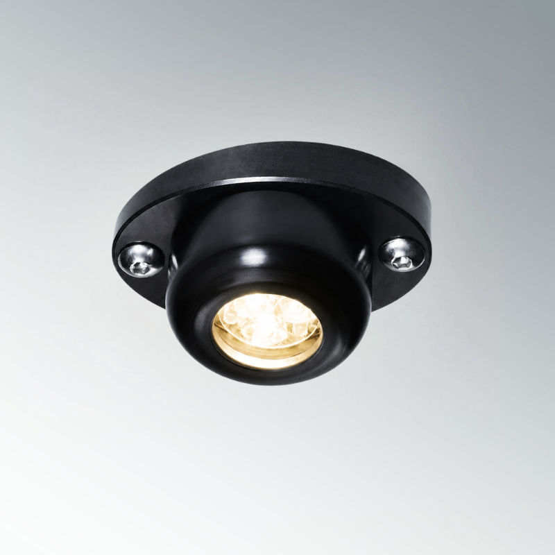 Spreader LED 6518 Black Aluminum Series