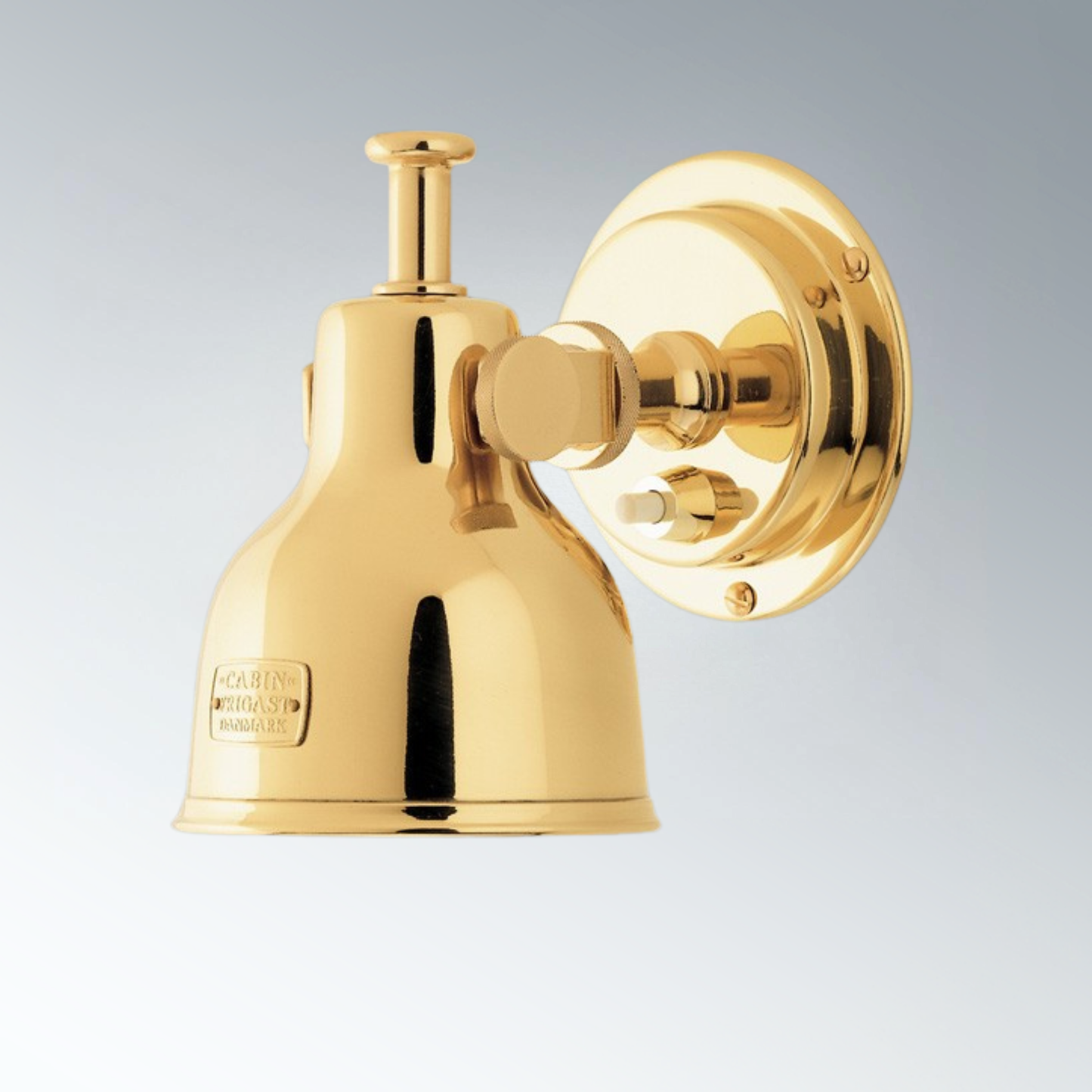 Cabin medium Brass PVD POWER LED