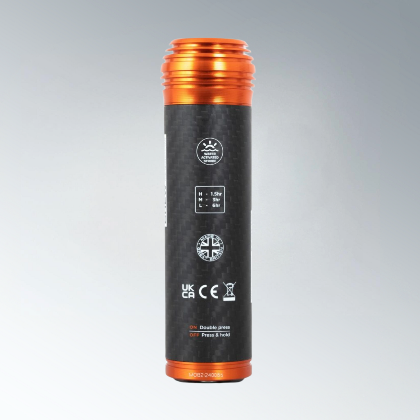 Exposure Crew Carbon Floating Torch and Search Light + Water Activated Strobe