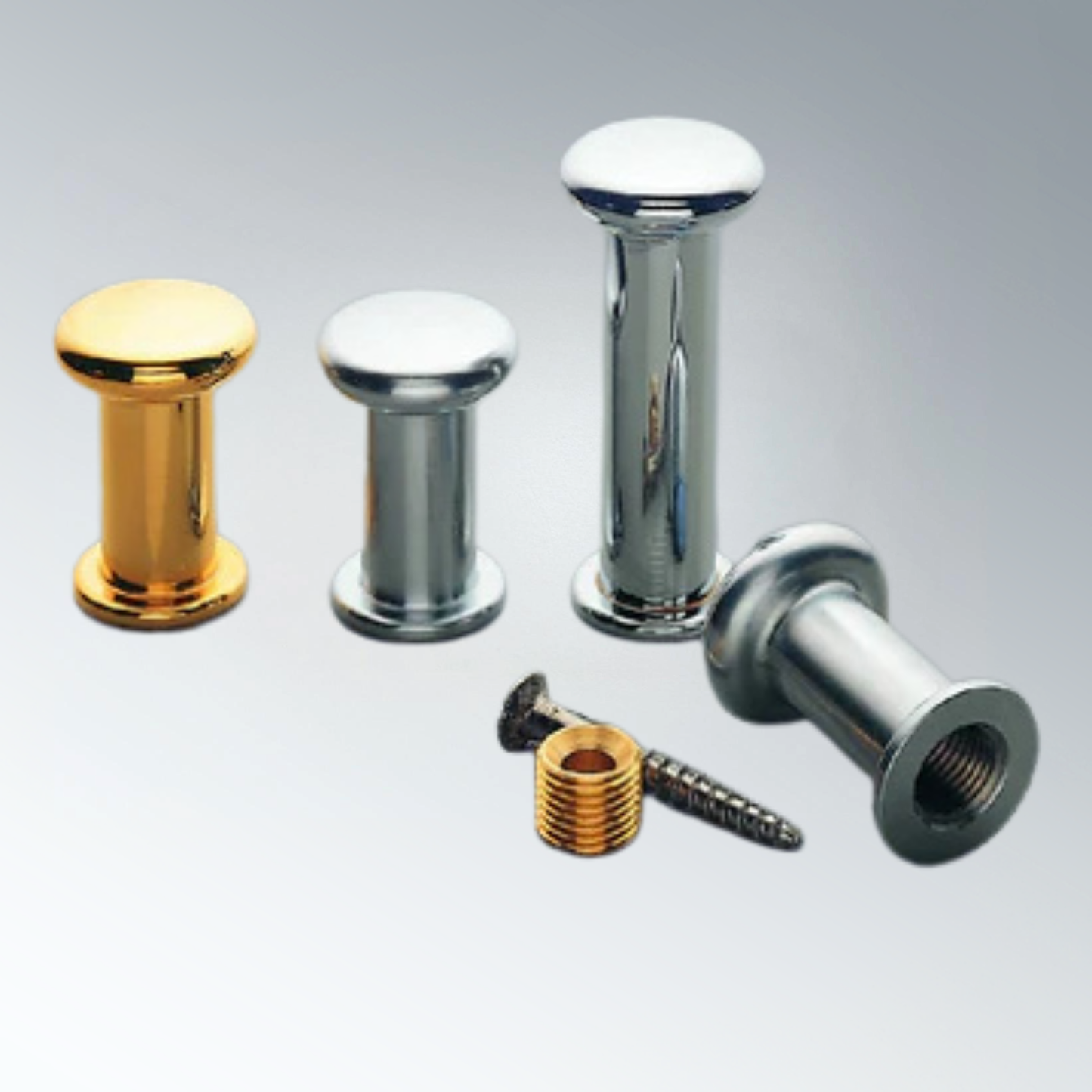 Cabin Hook - eleganter Kabinenhaken Messing PVD 30mm