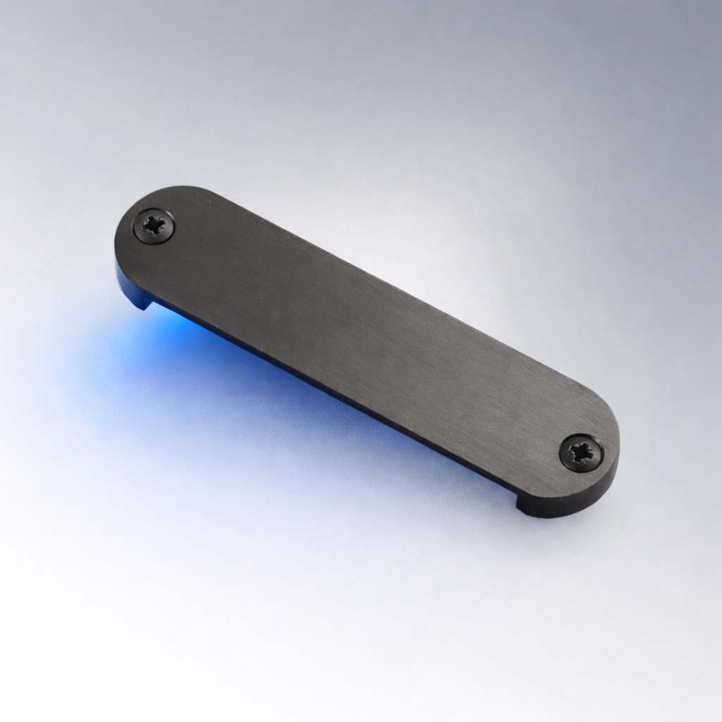 LED Courtesy Light 1008 Serie 12V Schwarz Aluminium