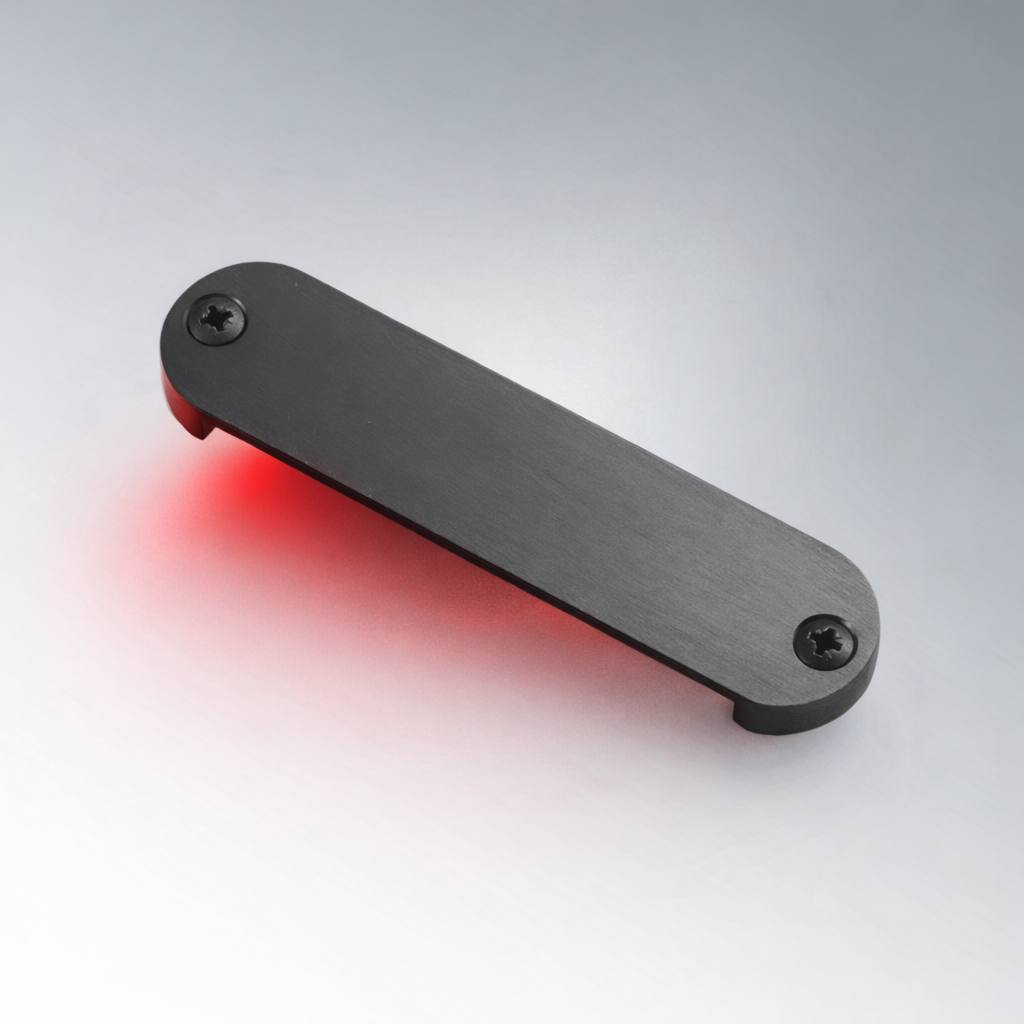 LED Courtesy Light 1008 Serie 12V Schwarz Aluminium