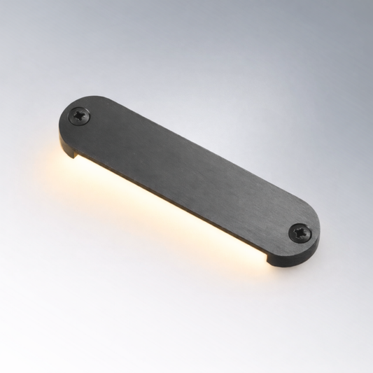 LED Courtesy Light 1008 Serie 12V Schwarz Aluminium