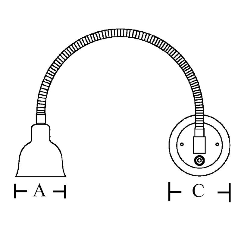 Ocean Chart small Stainless Steel POWER LED